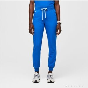 Figs scrubs - Zamora jogger pants in royal blue XS new
